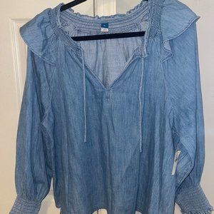 NWT Old Navy Denim Shirt